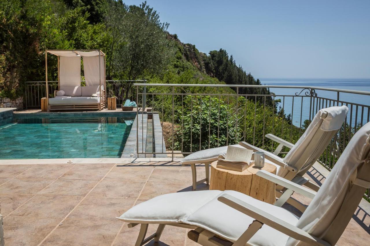 Unique Kefalonia Kalou Cottage Lourdata  Ngoại thất bức ảnh